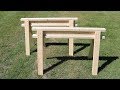 8 Fast And Easy Saw Horse Build