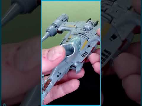 Transformers Collaborative STAR WARS: The Mandalorian N-1 Starfighter #Shorts