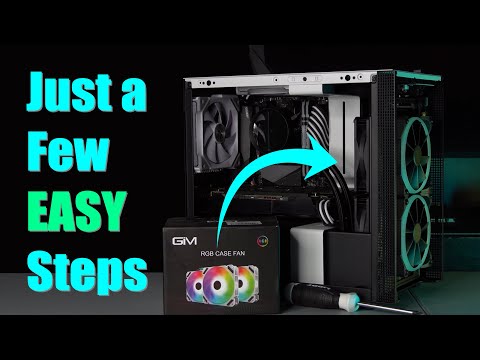 How To Install GIM KB-28 RGB Case Fans in My PC + Short Review at the End