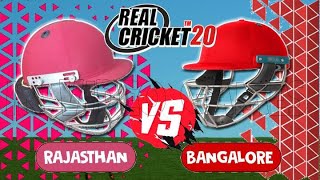RR vs RCB - Rajasthan Royals vs Royal Challengers Bangalore RCPL IPL 2021 Real Cricket 20 Live
