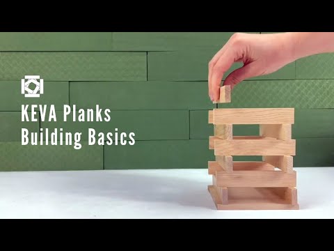 KEVA Planks Building Basics // Where to start with KEVA Planks