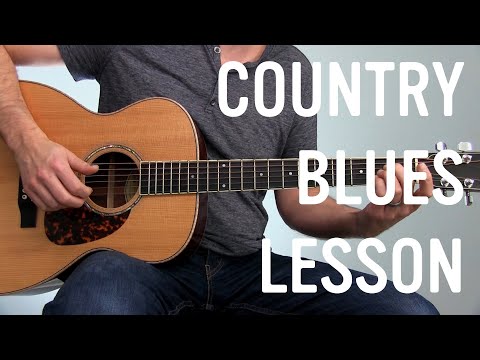 Get Started Playing Country Blues with this Fun Fingerpicking Lesson…