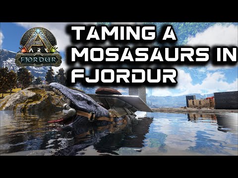 Where to find and Tame a Mosasaurs in Fjordur Ark Survival Evolved