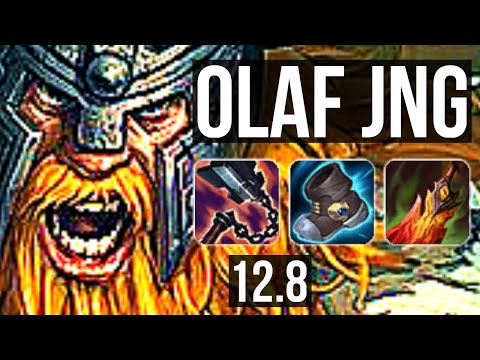 OLAF vs FIDDLESTICKS (JNG) | Rank 5 Olaf, Godlike, 11/4/10 | BR Challenger | 12.8