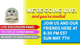 Into the Nexus | Ant Lab Games LIVE Panel Discussion | May 7th, 2023