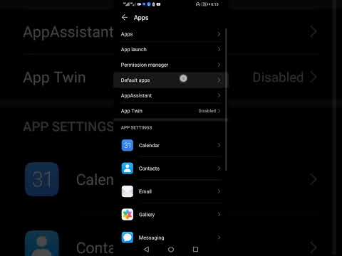 How To Change Default Message App On Any Huawei Android Phone