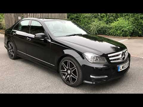 2013 Mercedes Benz C220 CDI AMG Sport Plus walk around