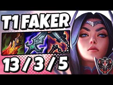 T1 Faker Irelia vs Syndra [ MID ] Patch 12.3 Ranked Grandmaster Korea ✅