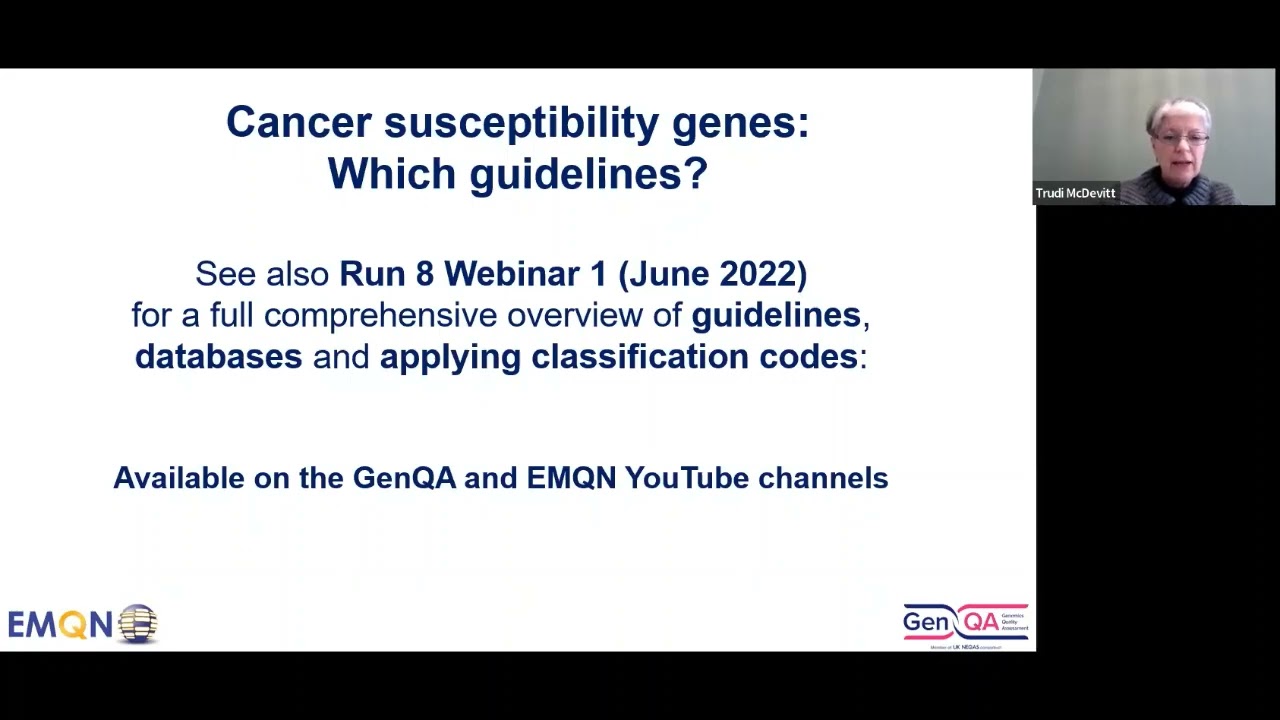 Ensuring accurate classification of variants in BRCA1/BRCA2/HRR genes - March 15 2023 - Run 10 Web 1