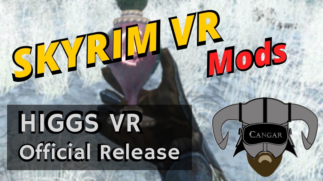 Hand Interaction and Gravity Gloves for Skyrim VR! The HIGGS VR Mod - YouTube