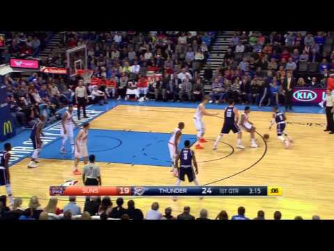 Steven Adams pick leads to Russell Westbrook bucket