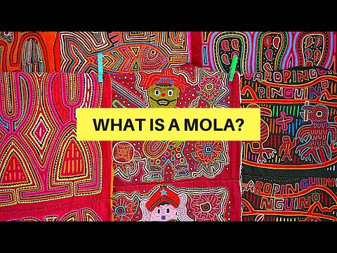 🎥  LEARN What is a MOLA? | 🏝 GUNA YALA 🏝  indigenous people