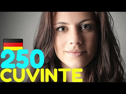250 Cuvinte In Limba Germana Pentru Incepatori ⭐⭐⭐⭐⭐