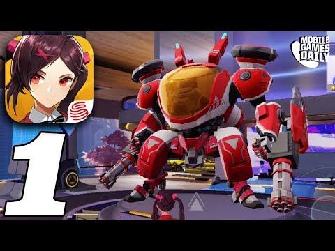 Super Mecha Champions - Gameplay Part 1 - Battle Royale Solo Victory (iOS Android)
