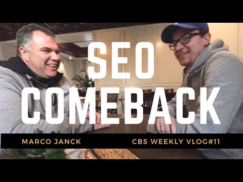 MARCO JANCK von SUMAGO über das COMEBACK von SEO — CBS Weekly Vlog #11