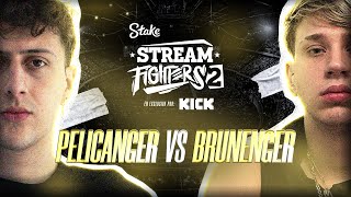 PELICANGER VS BRUNENGER - STREAM FIGHTERS 2 | WESTCOL