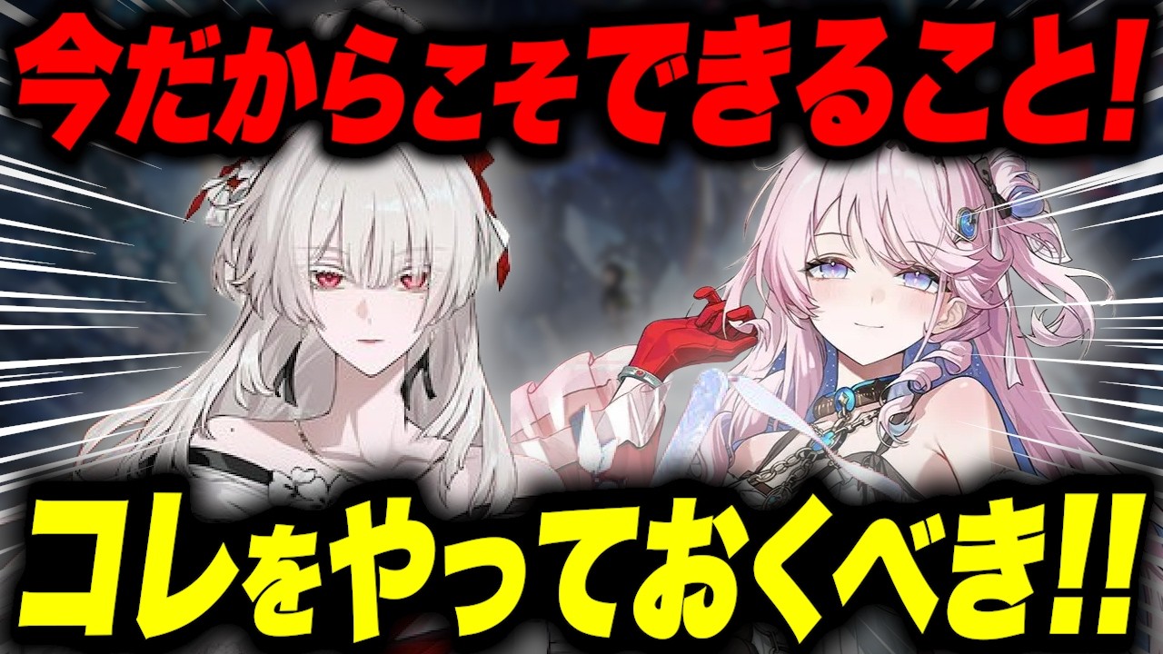 緋雪&ダーニャのプレイ映像公開!!Ver3.3に向けて絶対忘れたらNGなことについて【#鳴潮 #鳴潮rally 】