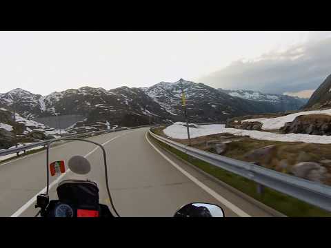 Motorcycle Trip to Ireland & Scotland - Gotthard Pass Switzerland - update