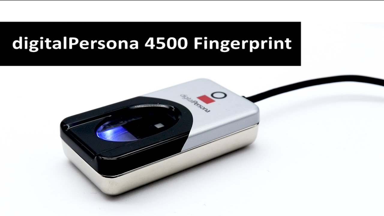 New Video for the DigitalPersona 4500 Fingerprint Reader Aptika Blog
