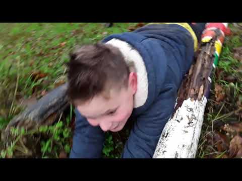 Daan springt over mij heen✌👍👌