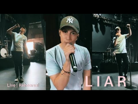 Loic Nottet - Liar ( live, rehearsal )