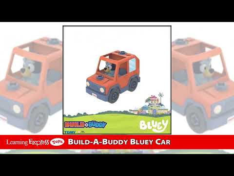 BLUEY BUILD A BUDDY MOTOR CAR