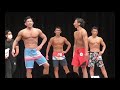 40歳以上 172㎝以下 審査発表 2021年西海フィジーク選手権