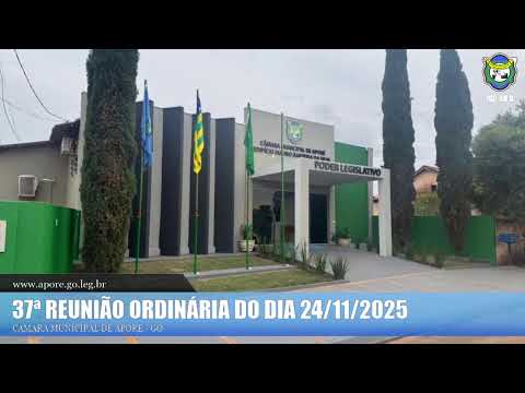37ª REUNIÃO ORDINÁRIA DO DIA 24/11/2025