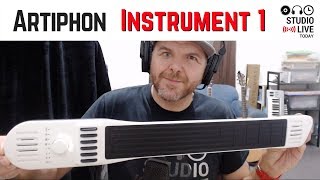 Video thumbnail for Artiphon Instrument 1 - the most unique MIDI controller ever? by Pete Johns - Studio Live Today