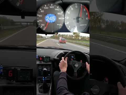 Nissan Skyline(1000hp) Full Throttle On Highway