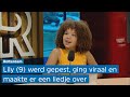 'Dat laat zien dat meiden ook STERK zijn' | Lily (9) maakte een liedje over PESTEN