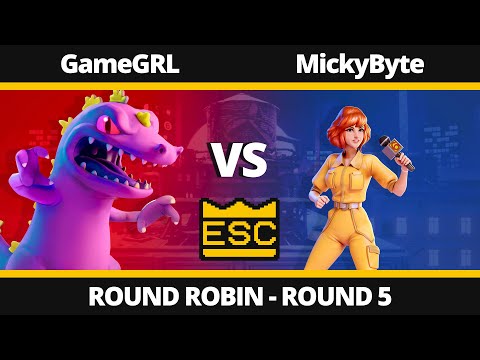 NASB @ ESC 7 - Round 5 - GameGRL (Reptar) Vs. MickyByte (April O'Neil) - EU Tournament