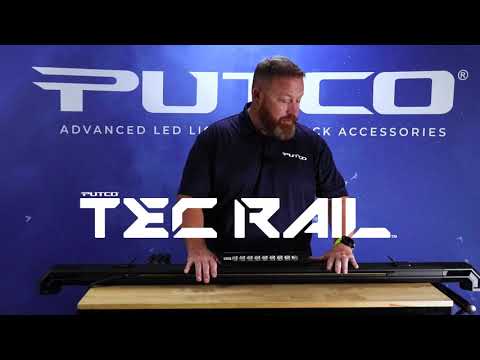 Putco Tec Rail - T-Slot Channel Side Truck Bed Rails