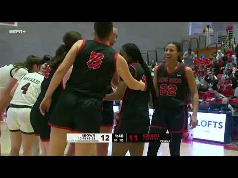 Cornell vs Brown NCAA Women's Basketball Game Highlights and Replay's 2025