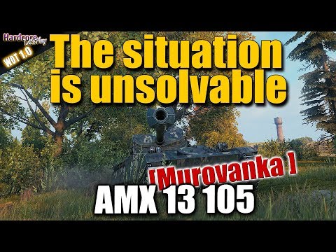 WOT: AMX 13 105 with a unbelievable carry, WORLD OF TANKS
