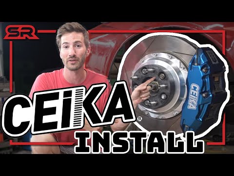 NEW CEiKA Big Brakes with Dual Drift System: Integrated hand brake in one caliper! Review & Install