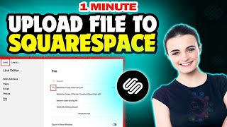 How to upload file to squarespace 2024 (Quick & Easy)