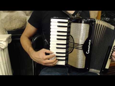How to Play a 12 Bass Accordion - Lesson 10 - Alternating Bass in F Major - Barbara Polka