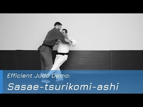 Sasae-tsurikomi-ashi - Demo — judo technique demonstration