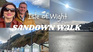 Sandown to Shanklin Seaside Walk|Isle of Wight Free Things To Do ♥️#isleofwight 