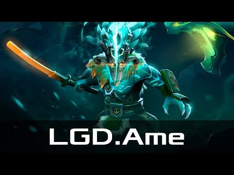 LGD.Ame — Juggernaut, Safe Lane (Apr 18, 2018) | Dota 2 patch 7.13 gameplay