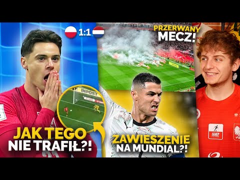 Afera na NARODOWYM! Mecz Polski z Holandią przerwany! Ronaldo ZAWIESZONY na Mistrzostwa Świata?