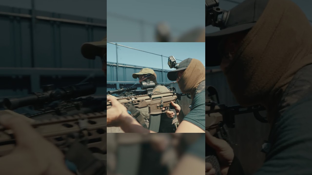 ツーマンセルで守り合うCQB | Salvo Precision MCX SPEAR LT #サバゲー #airsoft #CQB #gasblowback #MCX #shorts