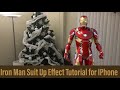 Iron Man Suit Up Effect Tutorial For IPhone