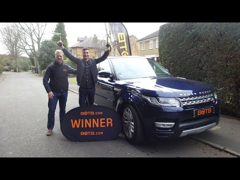 Winner! Week 9 2016 - Range Rover Sport!