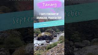 Download lagu Perfect 7 Days Itinerary for Arunachal Pradesh #shortsfeed #shorts #travel #arunachalpradesh #tawang mp3