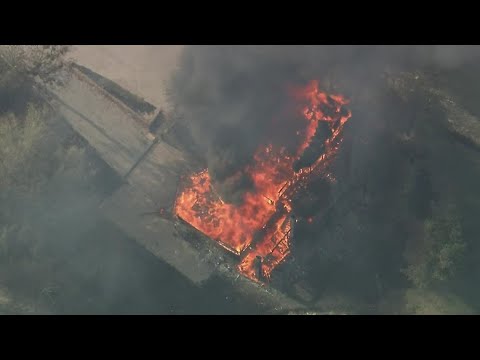 Red Flag Warning in effect as wildfires burn in North Texas
