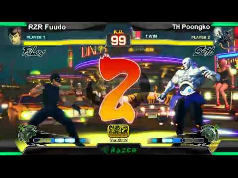 SS2K12 AE2012 VIP NIGHT: POONGKO (Seth) vs Fuudo (Fei Long) Casual Matches