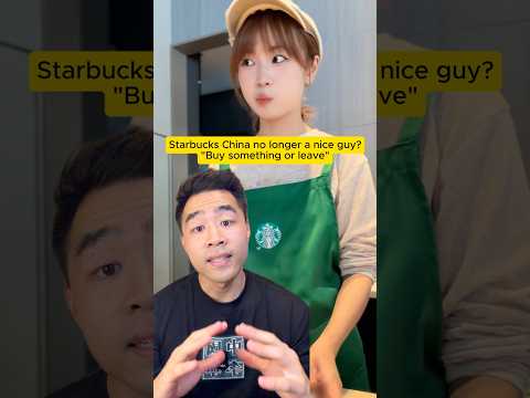 Is Starbucks China done being a nice guy? #china #starbucks