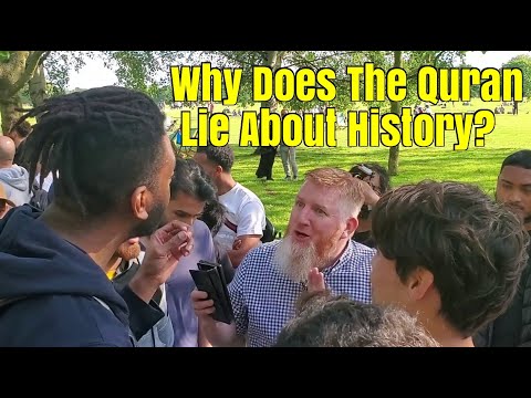Speakers Corner - Hamza, the So Called Lion Runs Again, This Time From David The Dawah Doctor